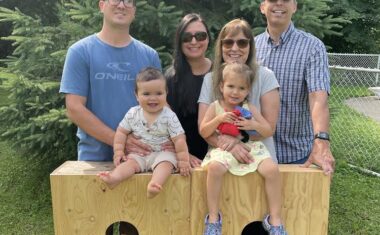 Mario Lapointe and family