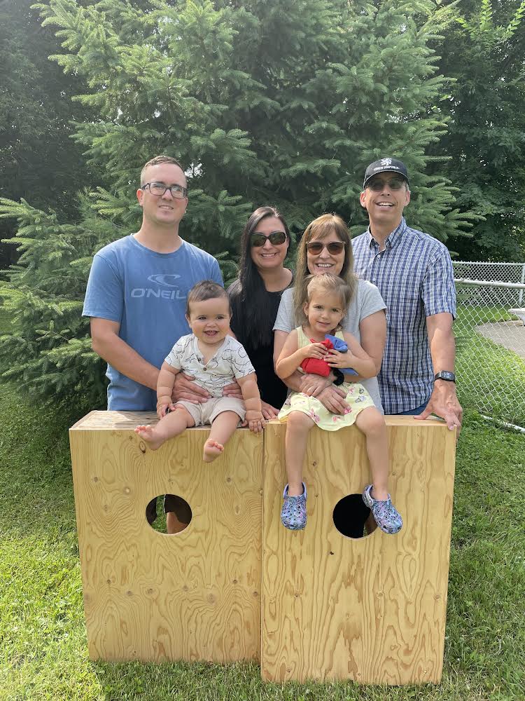 Mario Lapointe and family